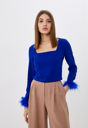 Блуза By Swan. Цвет: синий