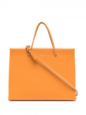 Маленькая сумка-тоут с логотипом Medea. Цвет: оранжевый
