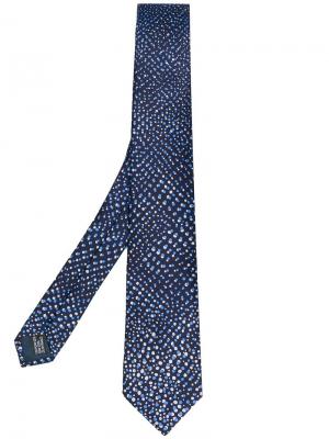 Классический галстук с узором Lanvin. Цвет: blue
