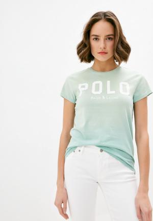 Футболка Polo Ralph Lauren. Цвет: зеленый