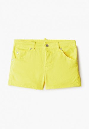 Шорты джинсовые Dsquared2. Цвет: желтый