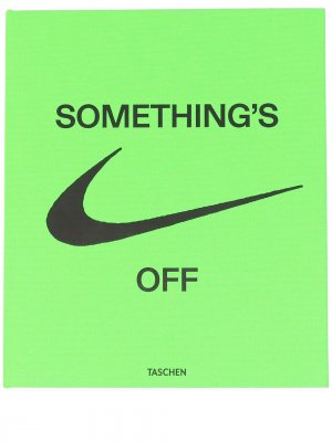 Книга ICONS Somethings Off из коллаборации с Nike Off-White. Цвет: зеленый