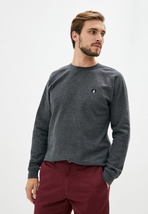 Свитшот Volcom. Цвет: серый
