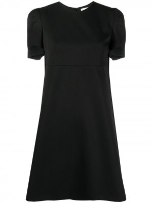 Платье мини с короткими рукавами Alexander McQueen. Цвет: черный