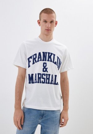 Футболка Franklin & Marshall. Цвет: белый