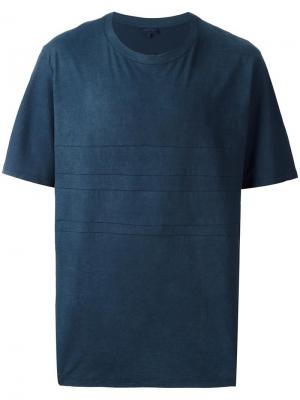 Классическая футболка Lanvin. Цвет: синий