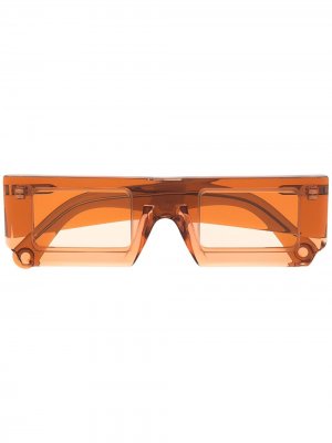 Солнцезащитные очки Les Lunettes Soleil Jacquemus. Цвет: оранжевый