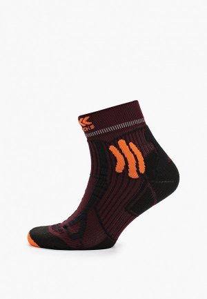 Термоноски X-Socks. Цвет: бордовый