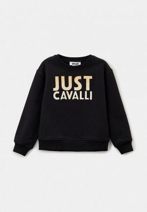 Свитшот Just Cavalli Junior. Цвет: черный