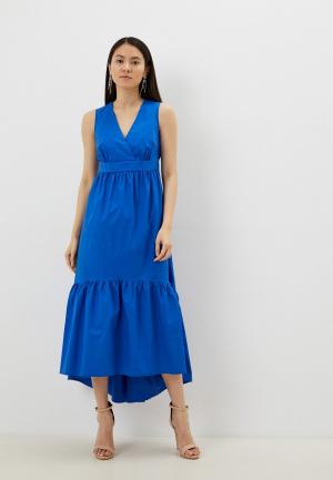 Платье Fracomina. Цвет: синий
