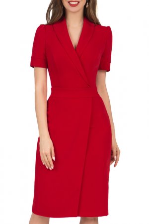 Платье Olivegrey. Цвет: красный