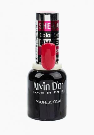 Лак для ногтей Alvin Dor D'or. Цвет: красный