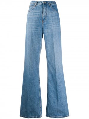 Расклешенные джинсы с завышенной талией Etro. Цвет: синий