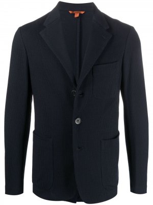 Однобортный пиджак Barena. Цвет: синий