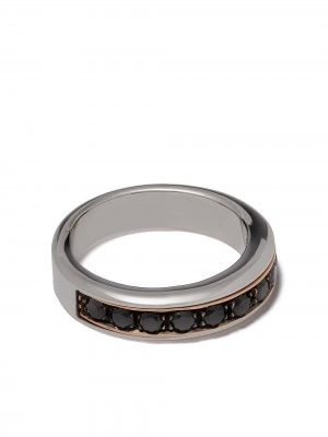 Декорированное кольцо Zancan. Цвет: серебристый