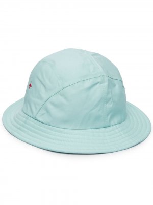 Шляпа с логотипом Stone Island. Цвет: синий