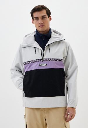 Куртка сноубордическая Quiksilver. Цвет: серый