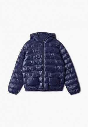 Куртка утепленная Polo Ralph Lauren. Цвет: синий