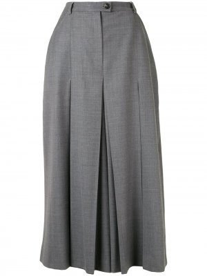 Широкие брюки-юбка Maison Margiela. Цвет: серый