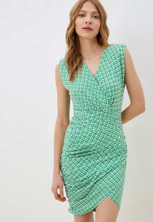 Платье By Swan. Цвет: зеленый