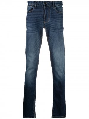 Прямые джинсы Emporio Armani. Цвет: синий