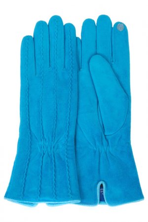 Перчатки Dali Exclusive. Цвет: голубой