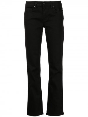 Узкие брюки с заниженной талией Calvin Klein Jeans. Цвет: черный
