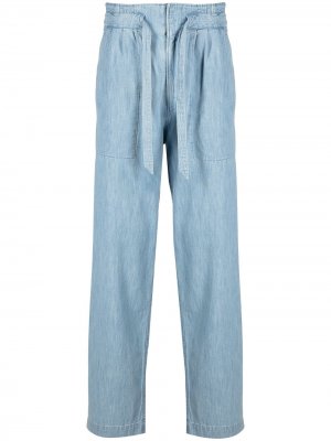Прямые джинсы с кулиской Isabel Marant. Цвет: черный