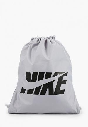Мешок Nike. Цвет: серый