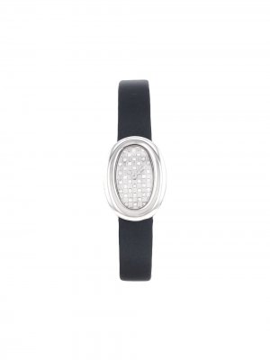 Наручные часы Baignoire Joaillerie pre-owned 18 мм 2010-го года Cartier. Цвет: серый