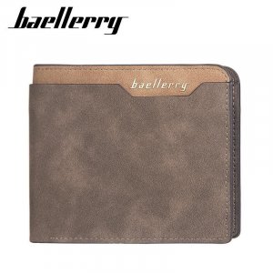 Мужские модные короткие кошельки классический винтажный дизайн держатель для карт мужской кошелек повседневный деловой зажим денег Baellerry