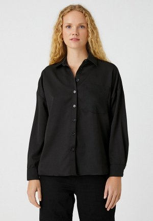 Блуза Koton. Цвет: черный