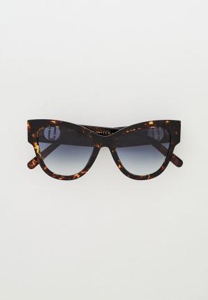 Очки солнцезащитные Marc Jacobs. Цвет: коричневый