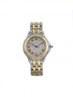 Наручные часы Cougar pre-owned 26 мм 1993-го года Cartier. Цвет: нейтральные цвета