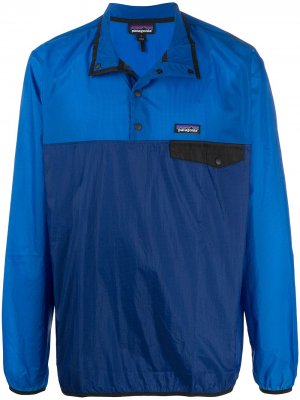 Легкая куртка Patagonia. Цвет: синий