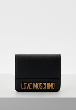 Кошелек Love Moschino. Цвет: черный