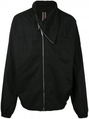 Куртка с воротником-воронкой и принтом Rick Owens DRKSHDW. Цвет: черный