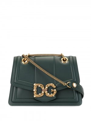 Сумка через плечо DG Amore Dolce & Gabbana. Цвет: зеленый