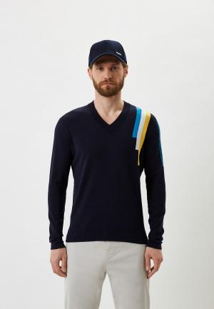 Пуловер Bikkembergs. Цвет: синий