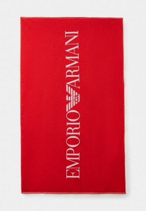 Полотенце Emporio Armani. Цвет: красный