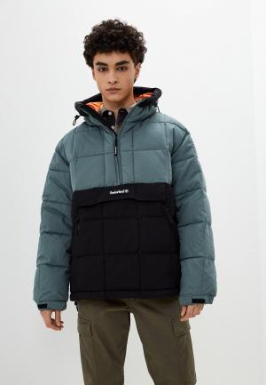 Куртка утепленная Timberland. Цвет: разноцветный