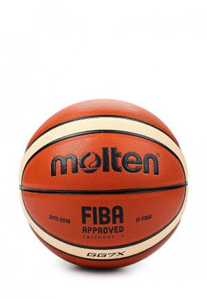 Мяч баскетбольный Molten. Цвет: разноцветный