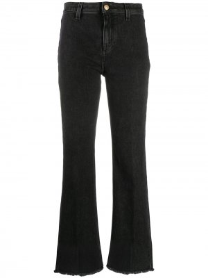 LAutre Chose расклешенные джинсы с завышенной талией L'Autre. Цвет: серый