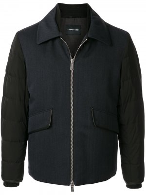 Куртка со стегаными рукавами Cerruti 1881. Цвет: синий