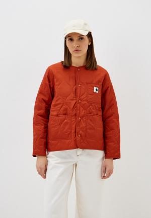 Куртка утепленная Carhartt WIP. Цвет: оранжевый