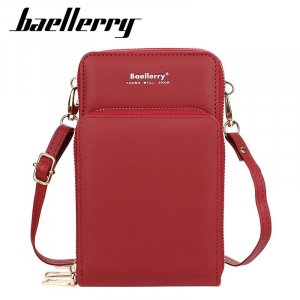 Женский кошелек , складная сумка-мессенджер на молнии большой емкости, сумка для мобильного телефона с несколькими картами Baellerry