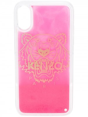 Чехол Tiger для iPhone X/XS Kenzo. Цвет: розовый