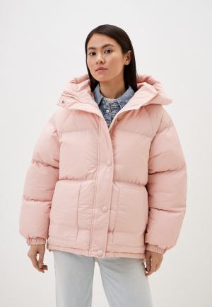 Куртка утепленная UnicoModa. Цвет: розовый