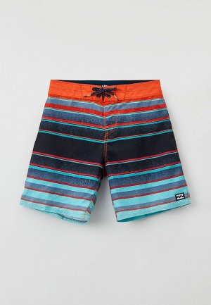 Шорты для плавания Billabong. Цвет: разноцветный