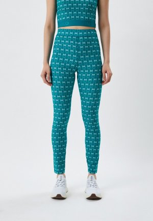 Леггинсы Pinko. Цвет: бирюзовый